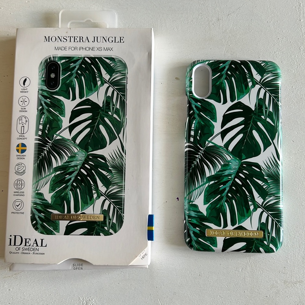 iPhone Monstera Jungle XS Max case